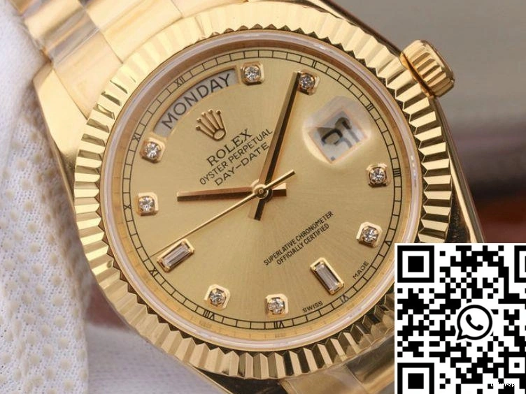 Rolex II 218238 Day-Date EW Gold Dial Factory 18K Yellow 40MM 0522